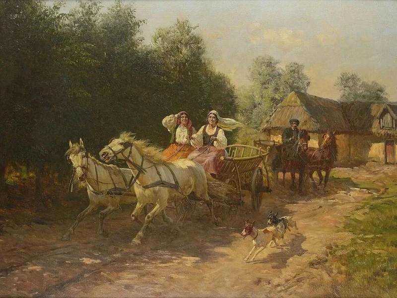 1860-Jaroslav Věšín - Motivo dei Balcani